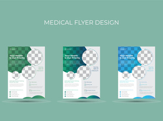 Medical flyer design health care flyer design