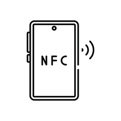 Nfc Pay Vector icon
