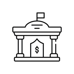 Bank Transfer Vector icon