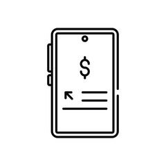 Mobile Payment Vector icon