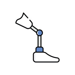 Prosthesis  Vector icon