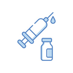 Vaccine  Vector icon
