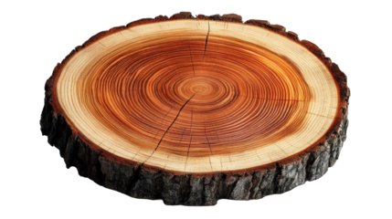 cross section of tree trunk