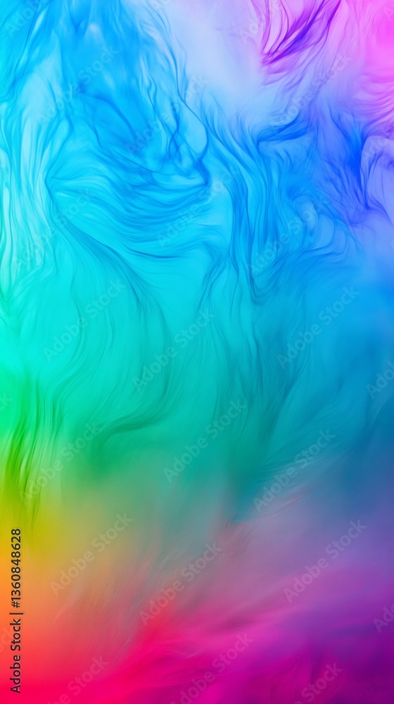 Poster colorful abstract background with flowing gradient colors creating a vibrant and dynamic design