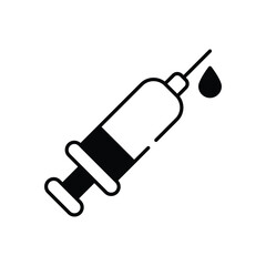 Syringe  Vector icon