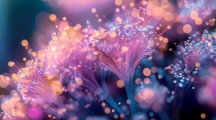 Illuminating Fibers: A Symphony of Light and Technology