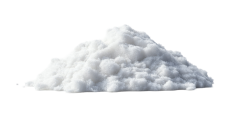  White Snow on transparent background