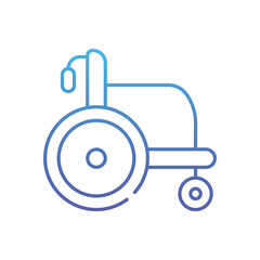 Disabled Car Vector icon