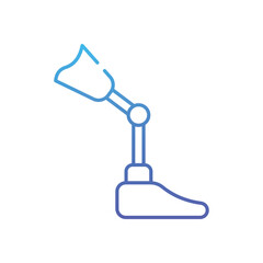 Prosthesis  Vector icon