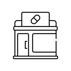 Pharmacy  Vector icon