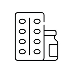 Medication Vector icon