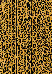 Realistic Leopard Animal Print Seamless Pattern – Wild Cat Skin Texture for Women’s Fashion and Textile Surface Design