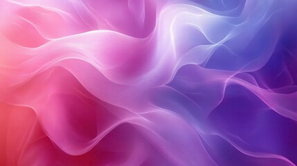 Fototapeta premium Soft Flowing Fabric Background in Shades of Pink and Purple Hues