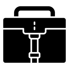 Suitcase Solid Icon
