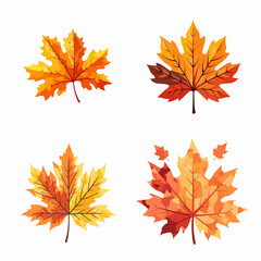 DEAD LEAF OR DRY LEAF GOLDEN COLOR FOR AUTUMN DECOR