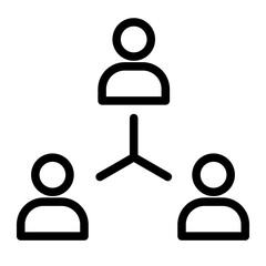 friend Line Icon