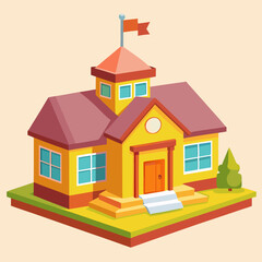 vector illustration of a house