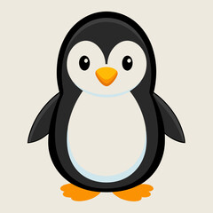 penguin with ice cream