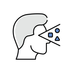 Perception Vector icon