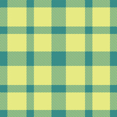Modern Seamless Tartan in Dark Dusty Teal tones Textile Design