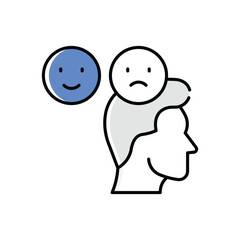 Critical Thinking Vector icon