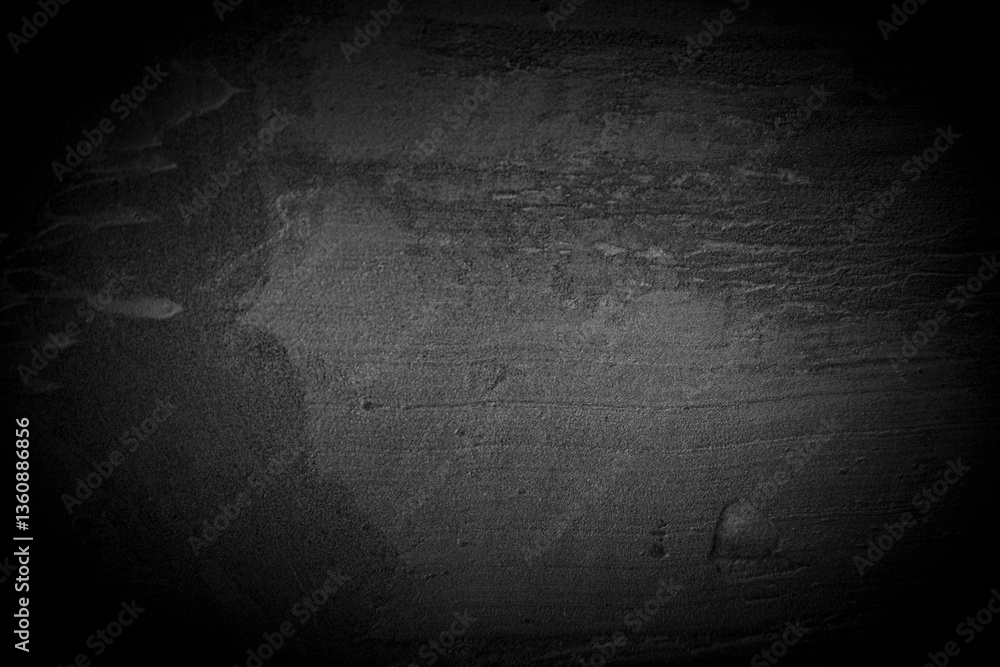 Poster old wall texture smeared engine oil cement dark black gray background abstract grey color design are