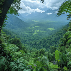 Fototapeta premium Manu National Park – One of the most biodiverse places on Earth, offering deep jungle expeditions