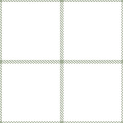 Smoky Cement Seamless Tartan with Light White accents Textile Design