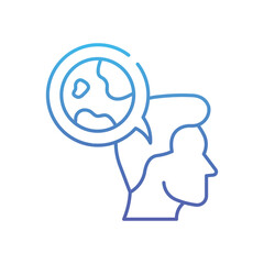 Consciousness  Vector icon