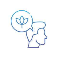 Mindfulness  Vector icon
