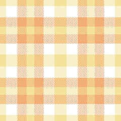 Modern Seamless Tartan in Pastel Light Tan tones Textile Design Variant 2982
