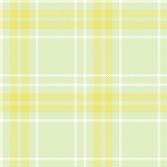 Modern Iridescent Ecru Seamless Tartan Textile Design