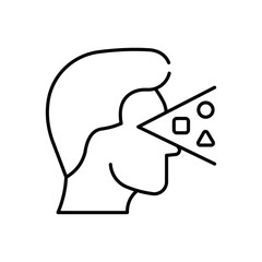 Perception Vector icon