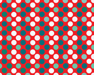 Fun colorful circle doodle seamless pattern. Creative minimalist style art background for children or trendy design with.seamless pattern with circles dot pattern colorful polka dot design vector art 