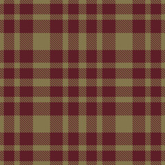 Modern Seamless Tartan in Light Dull Brown tones Textile Design