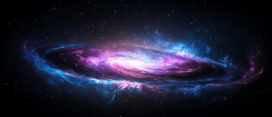 Fototapeta premium Spiral Galaxy in Deep Space (16)