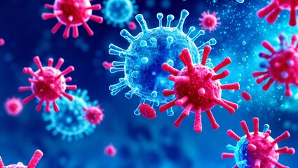 Antibodies and the concept of Immunoglobulins as antibodies that attack cells of infectious viruses and pathogens as a 3D illustration