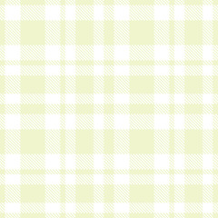 Dark Ecru Seamless Tartan with Bright White accents Textile Design