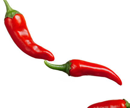 Vibrant Chili Peppers, A Fiery Trio of Chiltepin, Showcasing the Beauty and Intensity of These Small but Mighty Wild Peppers, Representing Culinary Delights and Spicy Adventures