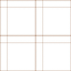 Modern Seamless Tartan in Dark Mushroom tones Textile Design