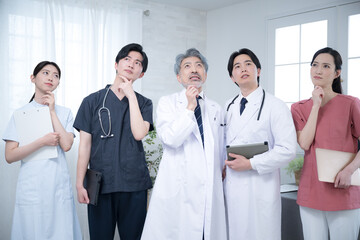 Side-by-side image of what several doctors think