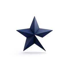 Obraz premium 3d star logo design