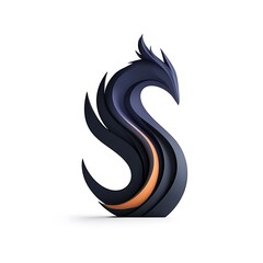 3d siren logo design