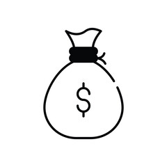 money bag Vector icon