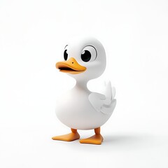 3d duck logo design