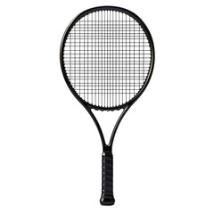 Black Tennis Racket Stylish Design Sport Equipment,