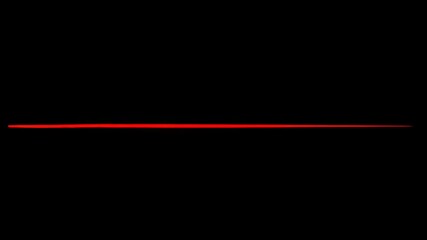 Heartbeat Signal Displayed in Vivid Red Against Black Background Generative AI