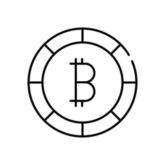 digital money Vector icon