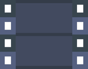 Obraz premium video player Illustration on a white background.