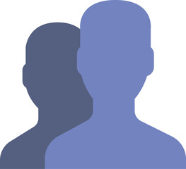 users Illustration on a white background.